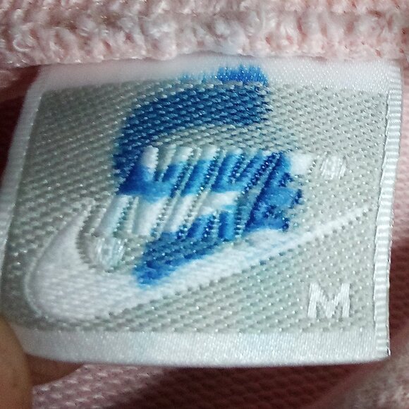 Vintage 90s Nike Striped Track Jacket Pink - Picture 3 of 5